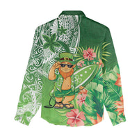 Aloha Hawaii St Patrick's Day Women Casual Shirt Polynesian Style LT05 - Polynesian Pride