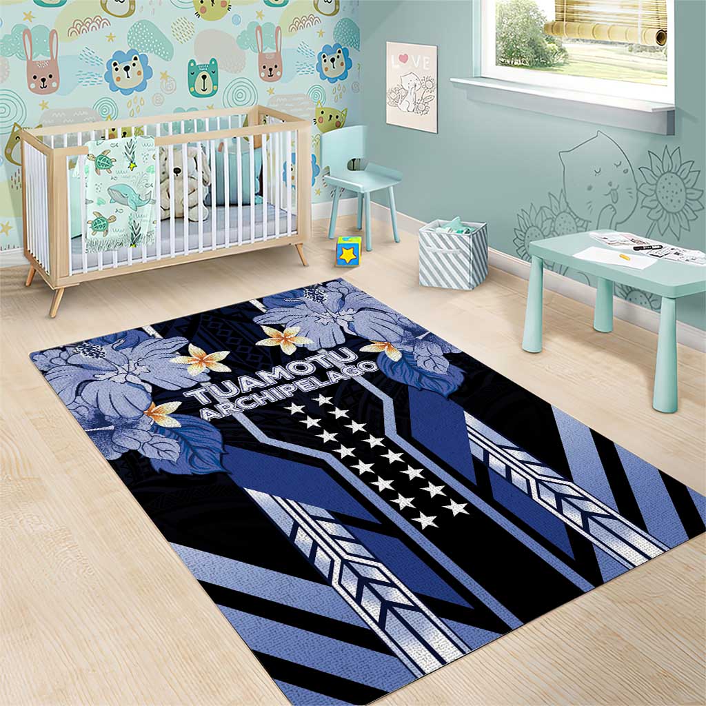 French Polynesia Tuamotu Archipelago Area Rug Polynesian Pattern Unique Style