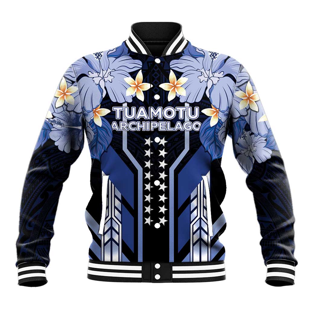 French Polynesia Tuamotu Archipelago Baseball Jacket Polynesian Pattern Unique Style LT05 Unisex Navy - Polynesian Pride