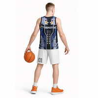 French Polynesia Tuamotu Archipelago Basketball Jersey Polynesian Pattern Unique Style LT05 - Polynesian Pride