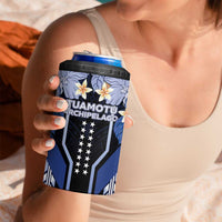 French Polynesia Tuamotu Archipelago 4 in 1 Can Cooler Tumbler Polynesian Pattern Unique Style LT05 - Polynesian Pride