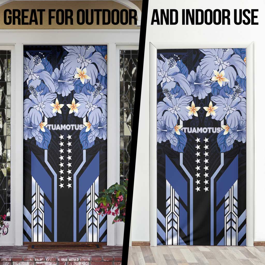 French Polynesia Tuamotu Archipelago Door Cover Polynesian Pattern Unique Style LT05 - Polynesian Pride