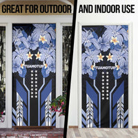 French Polynesia Tuamotu Archipelago Door Cover Polynesian Pattern Unique Style LT05 - Polynesian Pride