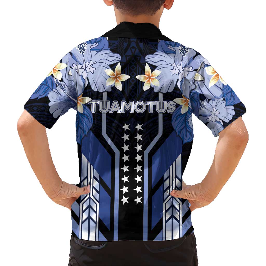 French Polynesia Tuamotu Archipelago Family Matching Tank Maxi Dress and Hawaiian Shirt Polynesian Pattern Unique Style LT05 - Polynesian Pride