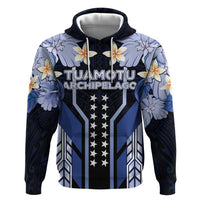 French Polynesia Tuamotu Archipelago Hoodie Polynesian Pattern Unique Style LT05 Pullover Hoodie Navy - Polynesian Pride