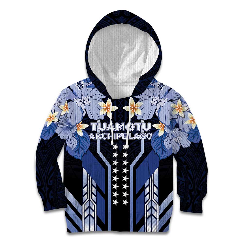 French Polynesia Tuamotu Archipelago Kid Hoodie Polynesian Pattern Unique Style