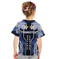 French Polynesia Tuamotu Archipelago Kid T Shirt Polynesian Pattern Unique Style LT05 - Polynesian Pride