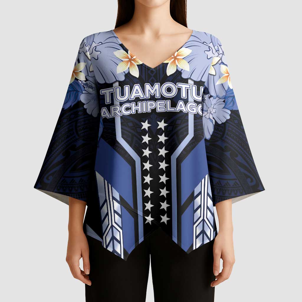 French Polynesia Tuamotu Archipelago Kimono Sleeve Blouse Polynesian Pattern Unique Style LT05 - Polynesian Pride