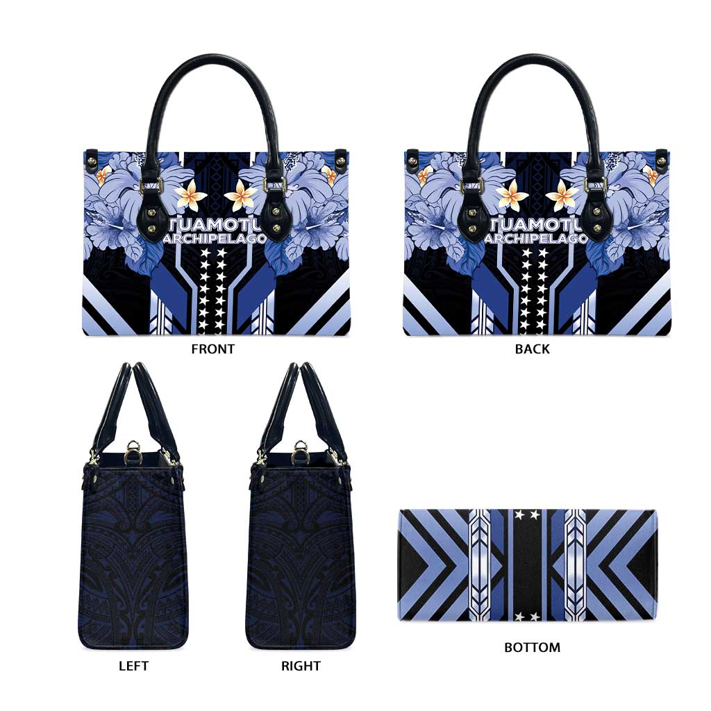 French Polynesia Tuamotu Archipelago Leather Bag Polynesian Pattern Unique Style LT05 - Polynesian Pride