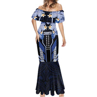 French Polynesia Tuamotu Archipelago Mermaid Dress Polynesian Pattern Unique Style LT05 - Polynesian Pride