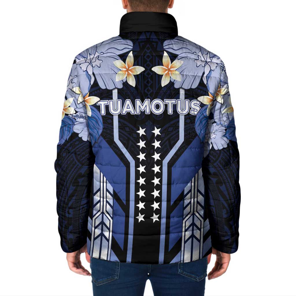 French Polynesia Tuamotu Archipelago Padded Jacket Polynesian Pattern Unique Style LT05 - Polynesian Pride