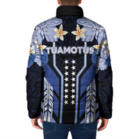 French Polynesia Tuamotu Archipelago Padded Jacket Polynesian Pattern Unique Style LT05 - Polynesian Pride