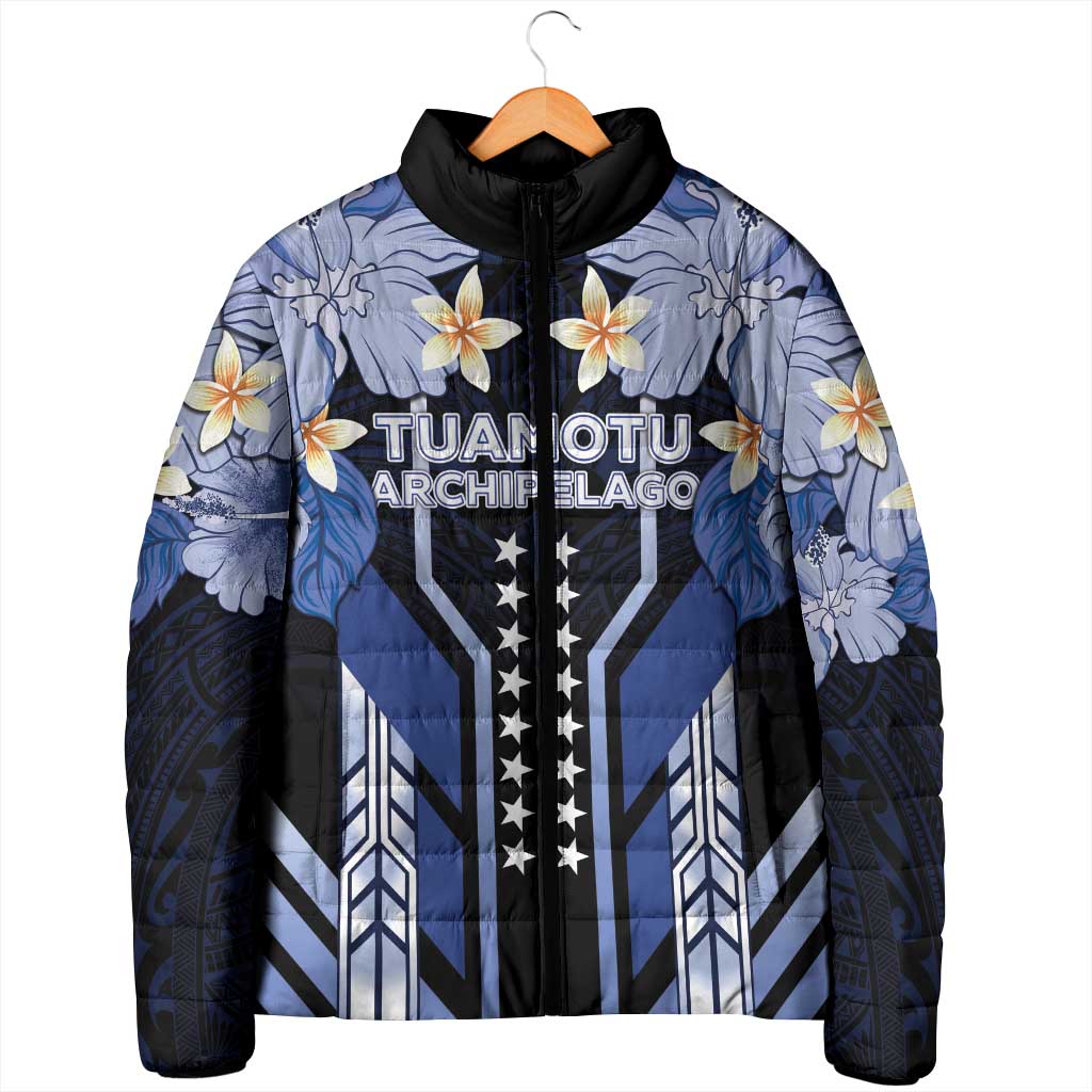 French Polynesia Tuamotu Archipelago Padded Jacket Polynesian Pattern Unique Style LT05 - Polynesian Pride