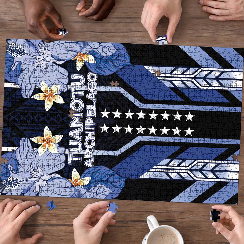 French Polynesia Tuamotu Archipelago Puzzle Polynesian Pattern Unique Style LT05 - Polynesian Pride