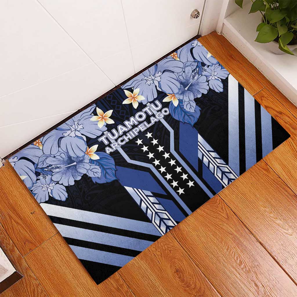 French Polynesia Tuamotu Archipelago Rubber Doormat Polynesian Pattern Unique Style LT05 - Polynesian Pride