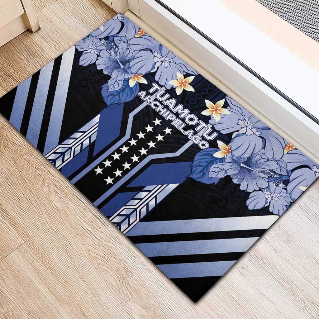 French Polynesia Tuamotu Archipelago Rubber Doormat Polynesian Pattern Unique Style LT05 - Polynesian Pride