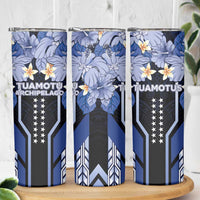 French Polynesia Tuamotu Archipelago Skinny Tumbler Polynesian Pattern Unique Style LT05 - Polynesian Pride
