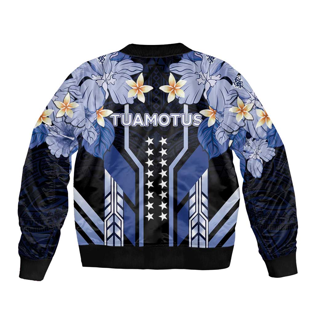 French Polynesia Tuamotu Archipelago Sleeve Zip Bomber Jacket Polynesian Pattern Unique Style LT05 - Polynesian Pride