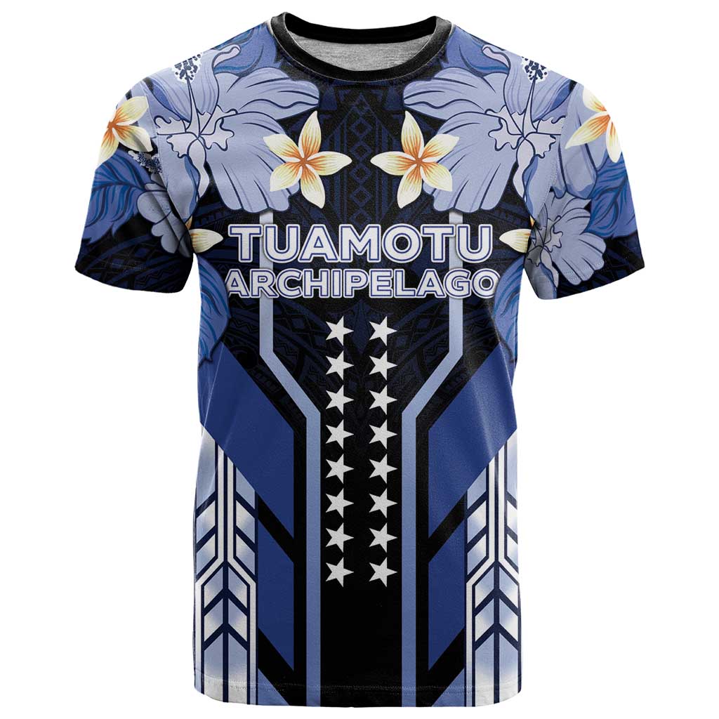 French Polynesia Tuamotu Archipelago T Shirt Polynesian Pattern Unique Style LT05 Navy - Polynesian Pride