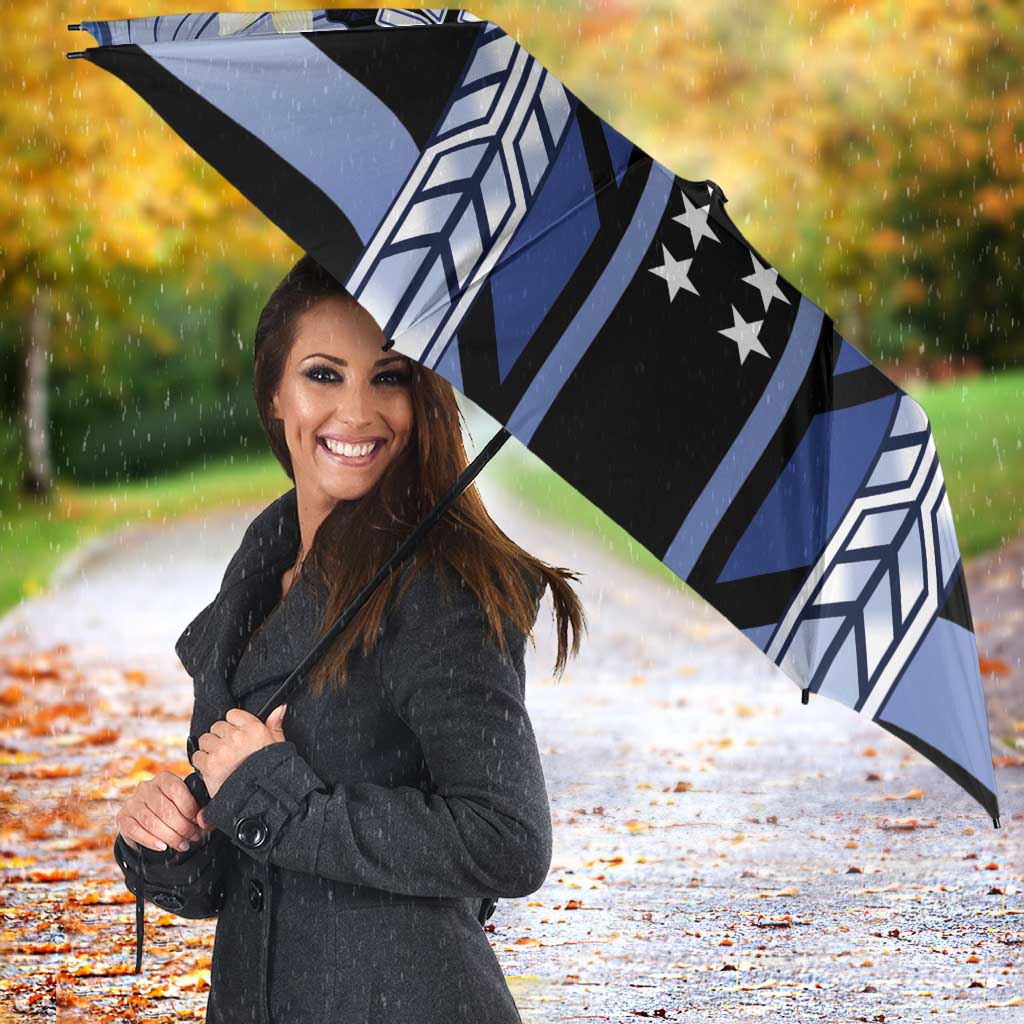 French Polynesia Tuamotu Archipelago Umbrella Polynesian Pattern Unique Style