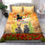 Australia And New Zealand ANZAC Day Bedding Set Kangaroo And Kiwi Bird Soldiers Lest We Forget