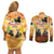 Australia And New Zealand ANZAC Day Couples Matching Off Shoulder Short Dress and Long Sleeve Button Shirt Kangaroo And Kiwi Bird Soldiers Lest We Forget LT05 - Polynesian Pride