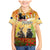 Australia And New Zealand ANZAC Day Family Matching Mermaid Dress and Hawaiian Shirt Kangaroo And Kiwi Bird Soldiers Lest We Forget LT05 Son's Shirt Yellow - Polynesian Pride