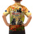 Australia And New Zealand ANZAC Day Family Matching Off The Shoulder Long Sleeve Dress and Hawaiian Shirt Kangaroo And Kiwi Bird Soldiers Lest We Forget LT05 - Polynesian Pride