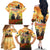 Australia And New Zealand ANZAC Day Family Matching Off The Shoulder Long Sleeve Dress and Hawaiian Shirt Kangaroo And Kiwi Bird Soldiers Lest We Forget LT05 - Polynesian Pride