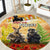 Australia And New Zealand ANZAC Day Round Carpet Kangaroo And Kiwi Bird Soldiers Lest We Forget