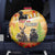 Australia And New Zealand ANZAC Day Spare Tire Cover Kangaroo And Kiwi Bird Soldiers Lest We Forget