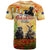 Australia And New Zealand ANZAC Day T Shirt Kangaroo And Kiwi Bird Soldiers Lest We Forget LT05 - Polynesian Pride