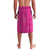 New Zealand Fern Women Rugby Custom Lavalava Pink Maori Pattern