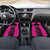 New Zealand Fern Rugby Car Mats Pink Maori Pattern