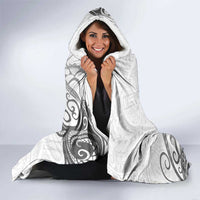 Brain Cancer Awareness Hooded Blanket Ribbon Polynesian Pattern LT05 - Polynesian Pride