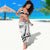 Polynesian Pattern With Plumeria Flowers Sarong White
