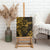 Polynesian Sunset Plumeria Canvas Wall Art Gold Polynesian Tattoo