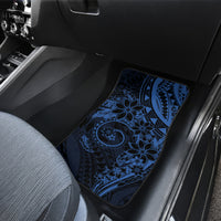 Polynesian Sunset Plumeria Car Mats Navy Polynesian Tattoo LT05 - Polynesian Pride