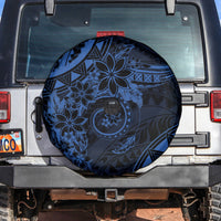 Polynesian Sunset Plumeria Spare Tire Cover Navy Polynesian Tattoo LT05 Navy - Polynesian Pride