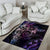 Polynesian Sunset Plumeria Area Rug Galaxy Polynesian Tattoo