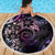 Polynesian Sunset Plumeria Beach Blanket Galaxy Polynesian Tattoo