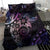 Polynesian Sunset Plumeria Bedding Set Galaxy Polynesian Tattoo