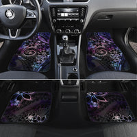 Polynesian Sunset Plumeria Car Mats Galaxy Polynesian Tattoo LT05 Set 4pcs Galaxy - Polynesian Pride