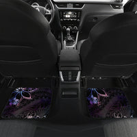 Polynesian Sunset Plumeria Car Mats Galaxy Polynesian Tattoo LT05 Set 2pcs - Back Galaxy - Polynesian Pride