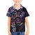 Polynesian Sunset Plumeria Family Matching Off Shoulder Maxi Dress and Hawaiian Shirt Galaxy Polynesian Tattoo