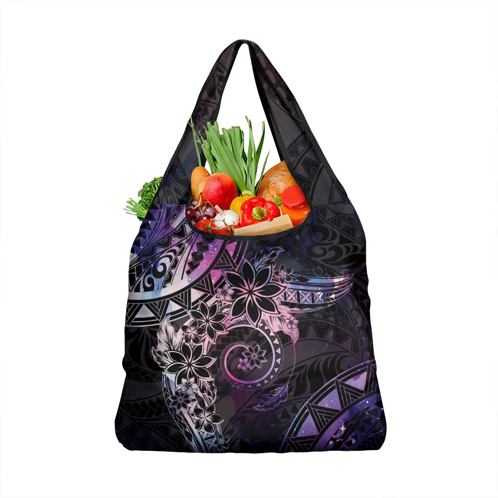 Polynesian Sunset Plumeria Grocery Bag Galaxy Polynesian Tattoo LT05 1-pack One Size Galaxy - Polynesian Pride