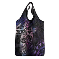 Polynesian Sunset Plumeria Grocery Bag Galaxy Polynesian Tattoo LT05 - Polynesian Pride