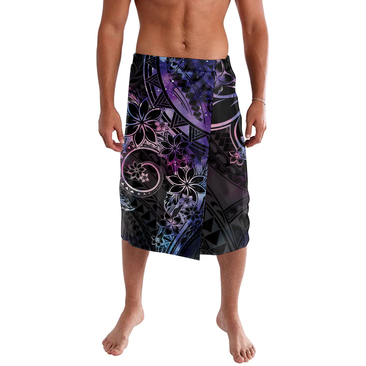 Polynesian Sunset Plumeria Lavalava Galaxy Polynesian Tattoo LT05 Galaxy - Polynesian Pride