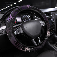 Polynesian Sunset Plumeria Steering Wheel Cover Galaxy Polynesian Tattoo LT05 Universal Fit Galaxy - Polynesian Pride