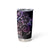 Galaxy Polynesian Pattern With Plumeria Flowers Tumbler Cup